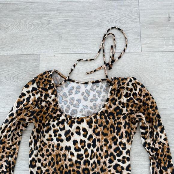 Mini leopard print dress stain - Picture 5 of 6